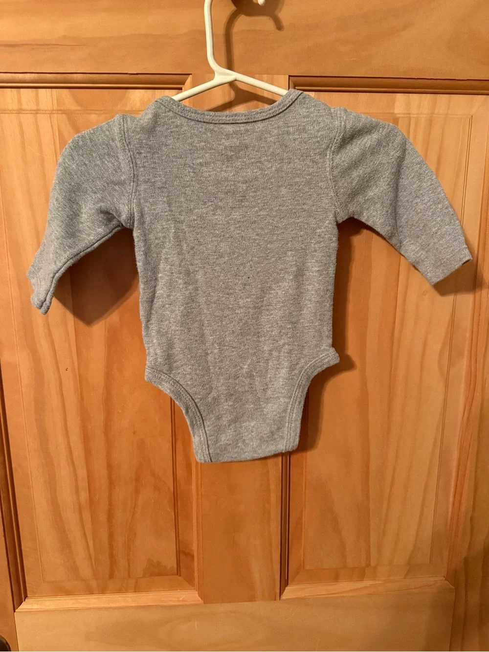 Pittsburgh Steelers Long Sleeve Baby Onesie Size 3/6 Months